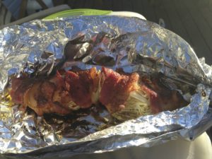 Grilled Cabbage and Bacon