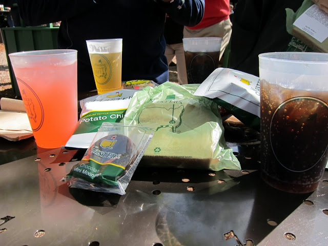 Lunch at Augusta National for 4 $ 20!