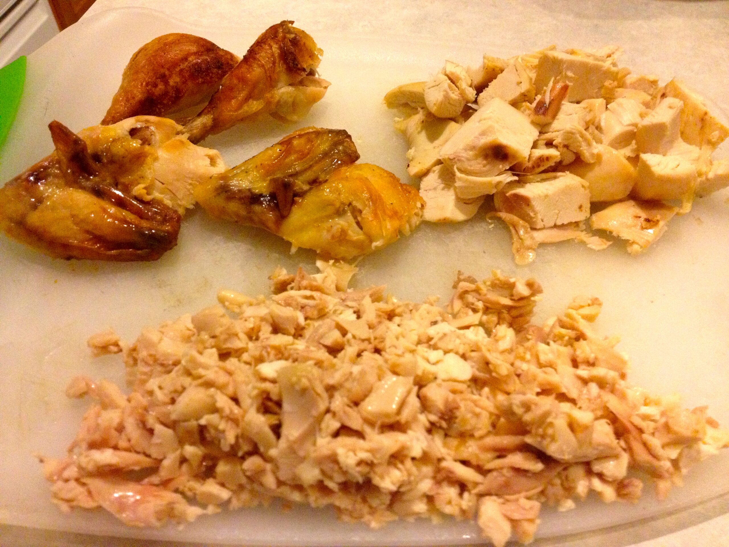 Broken Down Rotisserie Chicken Grilling Montana