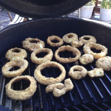 No Fry Sweet Onion Rings Become Even More Delicious Done On The Grill