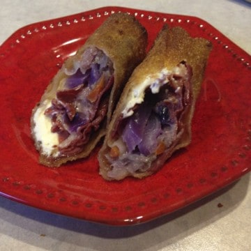 Corned Beef and Cabbage Egg Roll
