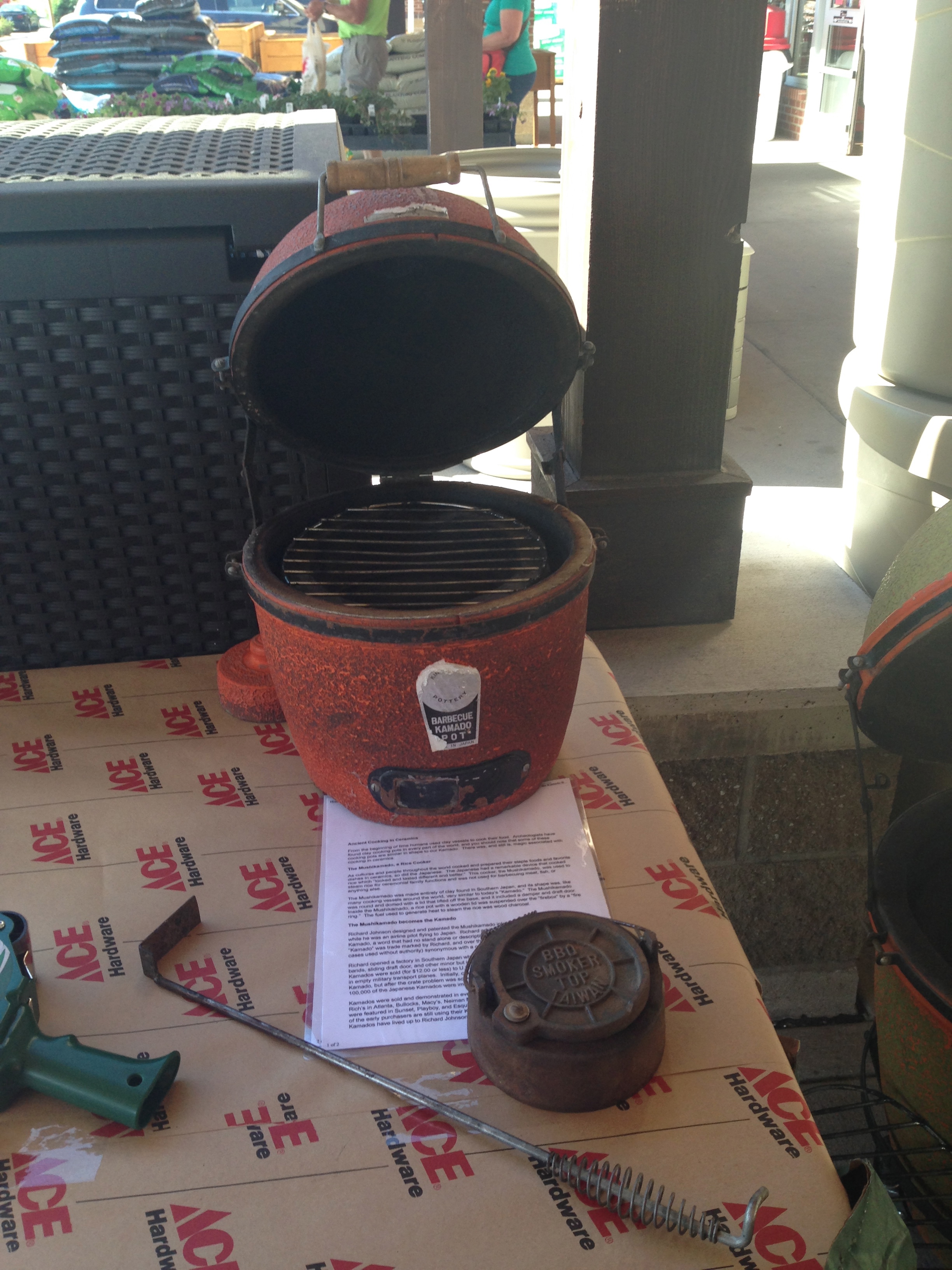 Ceramic Cooker Antique Cooking Experience Grilling Montana