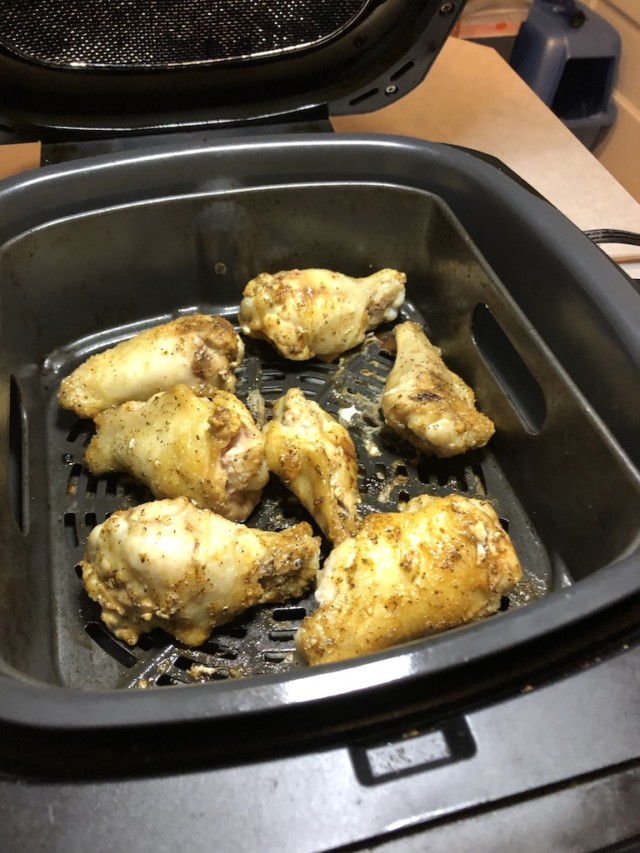 Frozen Wings In Air Fryer | Ninja Foodi Chicken Wings