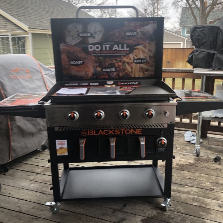 Blackstone Air Fryer Griddle Combo Review Grilling Montana