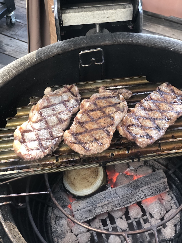 thin steaks grilling