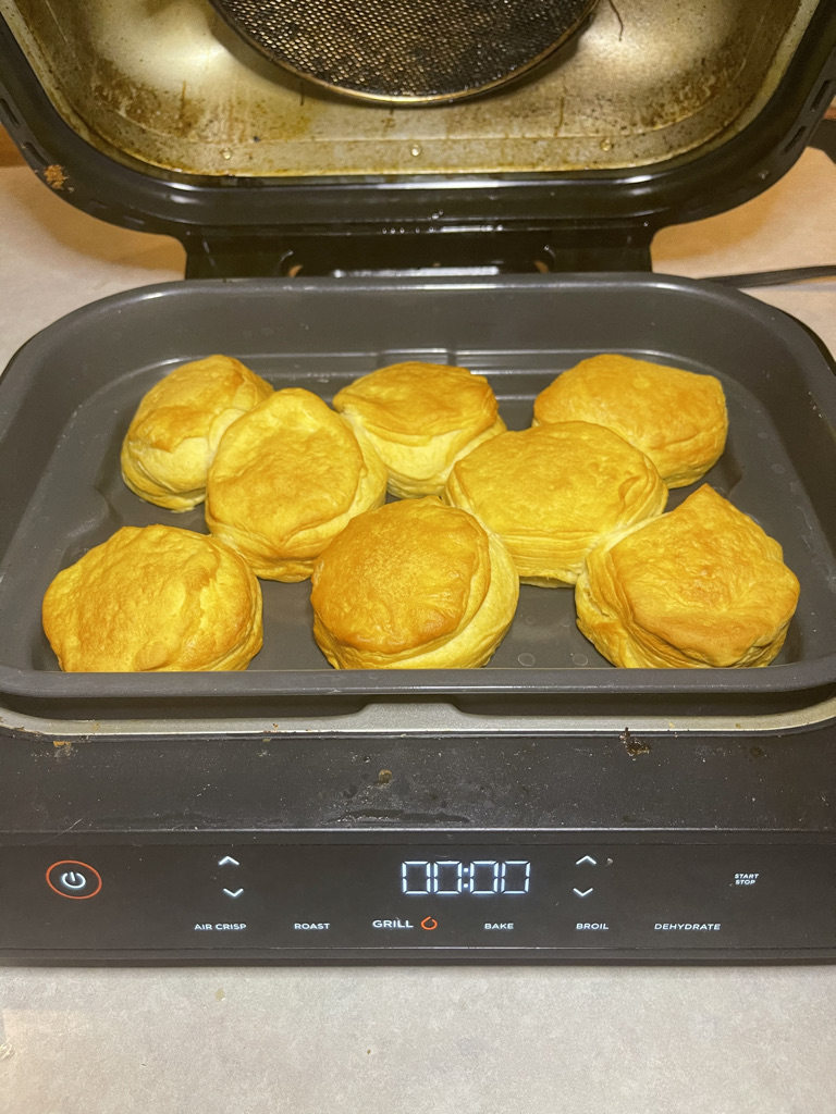 biscuits cooked in air fryer
