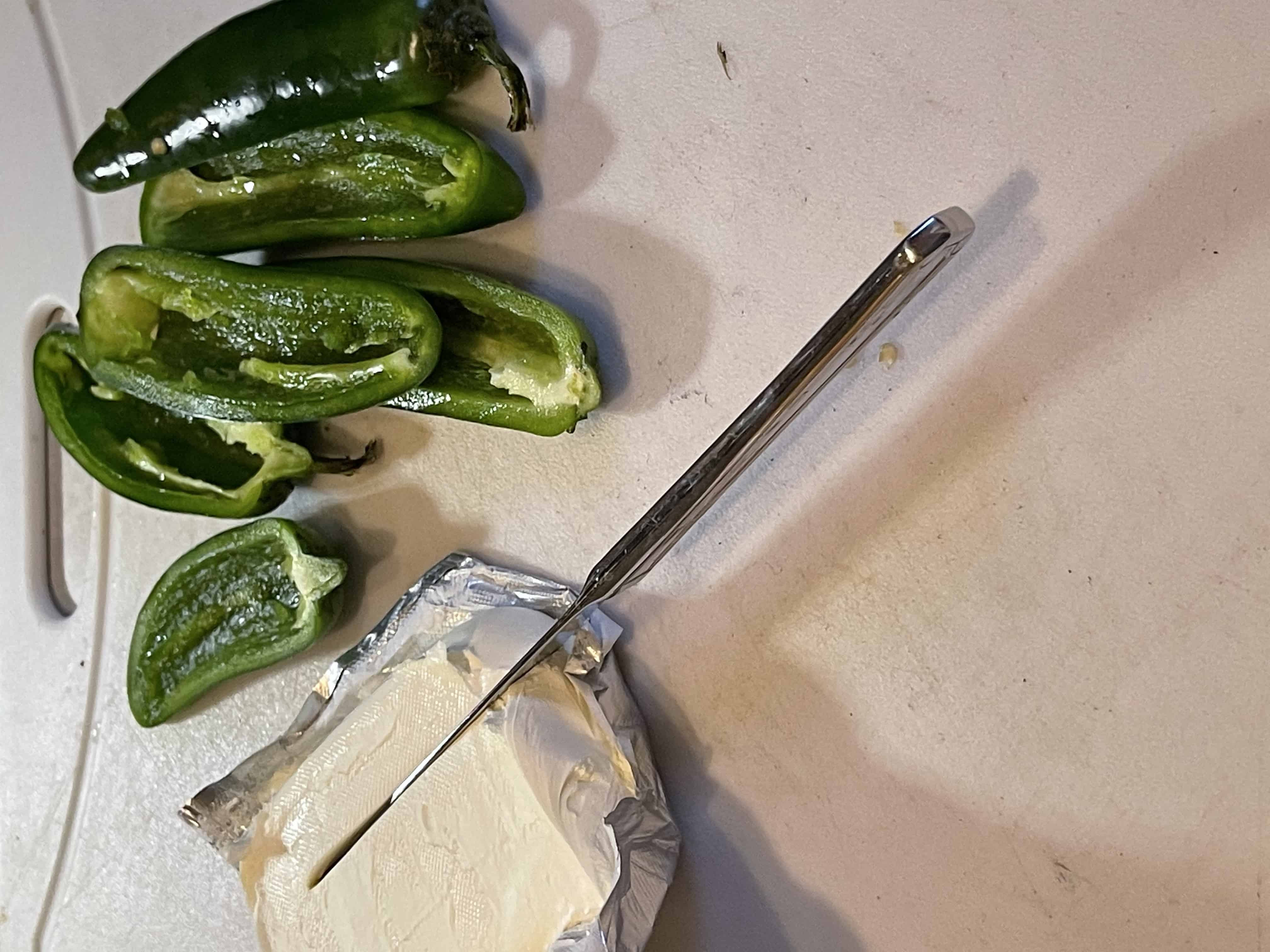 jalapenos and cream cheese