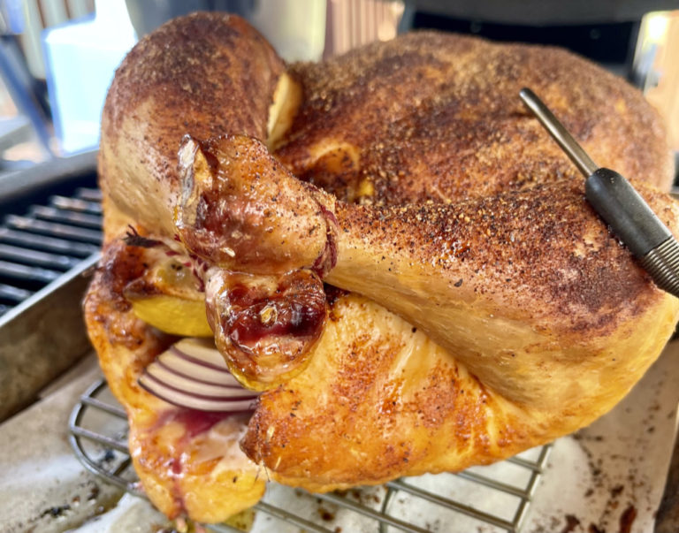 Smoked Whole Chicken on a Pellet Grill Grilling Montana
