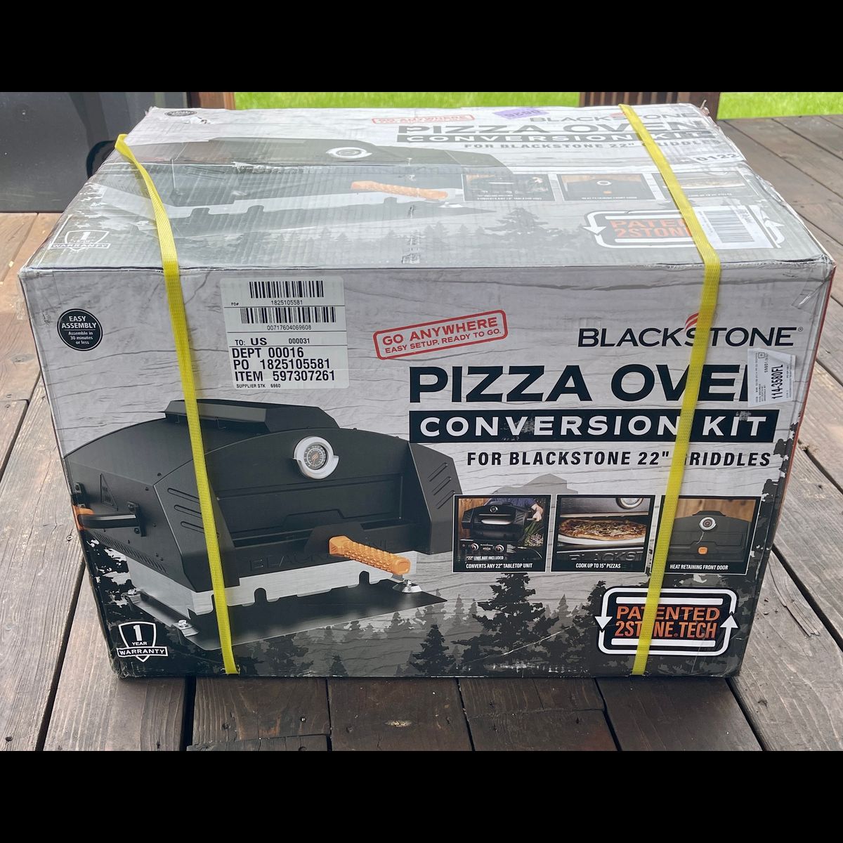 Blackstone pizza oven insert kit