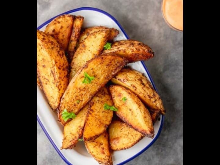 Air Fryer Crispy Potato Wedges