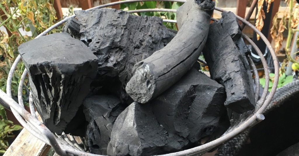 What type of charcoal is used in a Kamado Grill